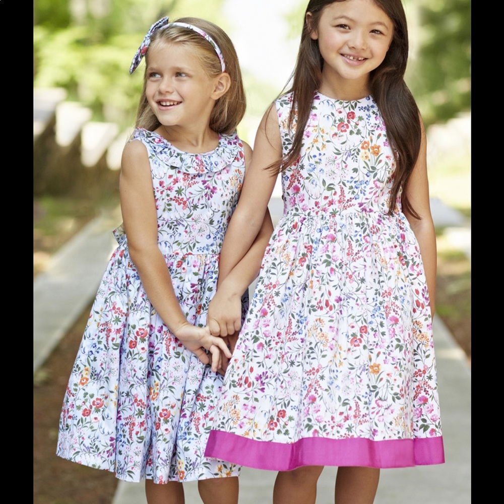 Oscar de la Renta SS’15 sz 5 girls tea party dress